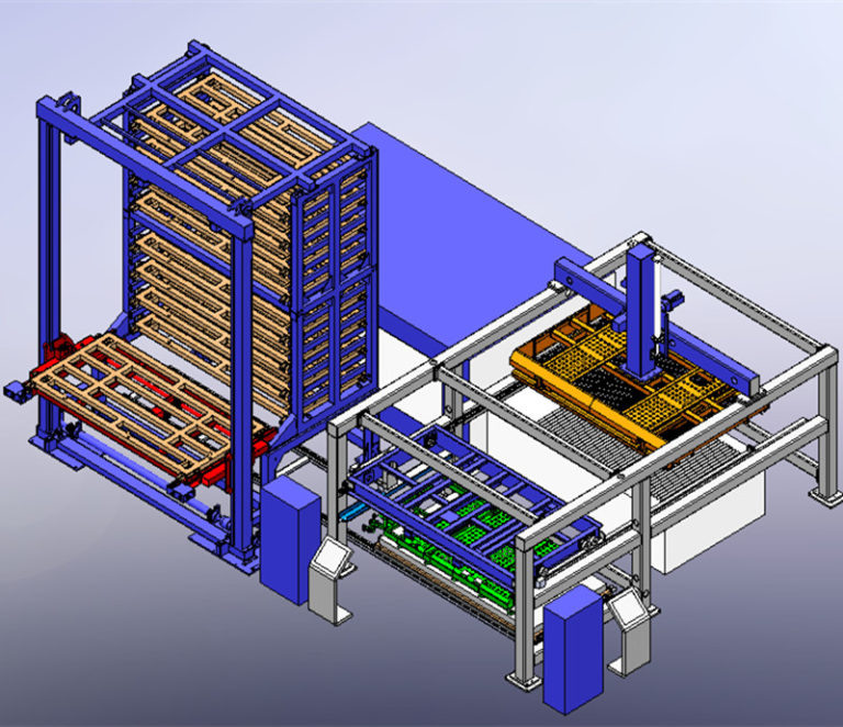 Automatic loading and unloading CNC fiber metal laser cutting machine ...