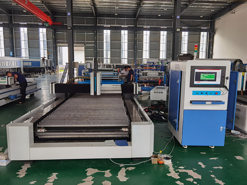 uncoiler+straighter+cnc fiber laser cutting machine automatic fiber laser  blanking cutting line – Nanjing Prima CNC Machinery Co., Ltd.