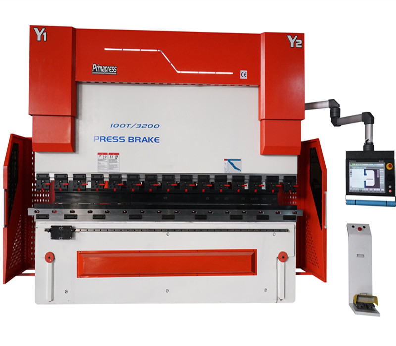 4 Axis CNC Press Brake Machine 300Tx6000 with DELEM DA66T 2D CNC