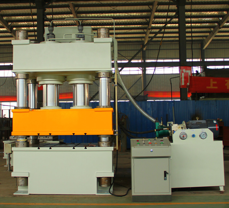 315 tons 400 tons 500 tons three beam four column hydraulic press machines  – Nanjing Prima CNC Machinery Co., Ltd.